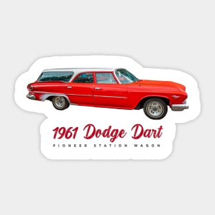 1961 Dodge Dart Pioneer Station Wagon Sticker